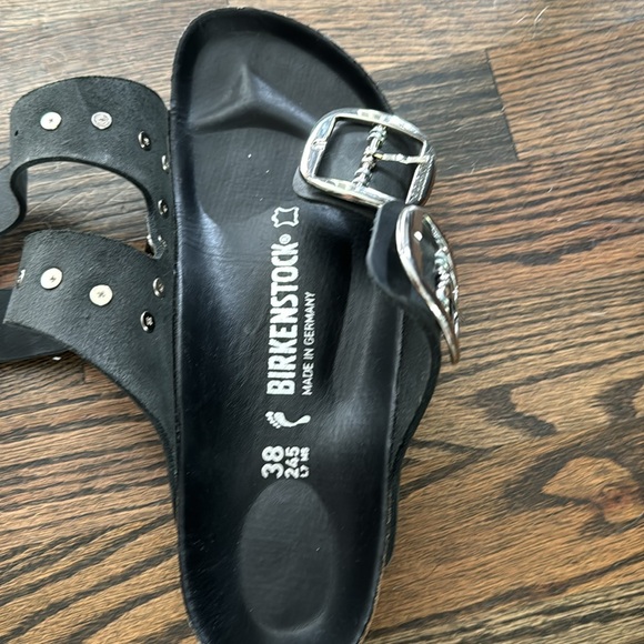 Birkenstock🖤 Arizona Big buckle studded custom sandals size 38 - Picture 9 of 15